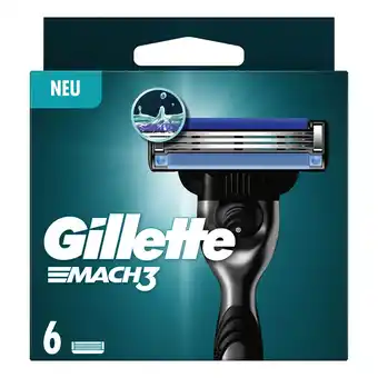 Netto Marken-Discount Gillette Mach3 Rasierklingen, 6 Stück - Inhalt: 2 Angebot