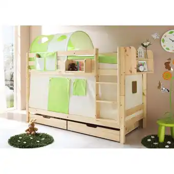 Netto Marken-Discount TiCAA Etagenbett Marcel Kiefer Natur Classic Angebot
