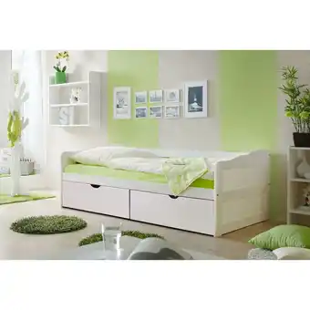 Netto Marken-Discount TiCAA Sofabett Funktionsbett Gästebett Melanie Kiefer Weiß Angebot