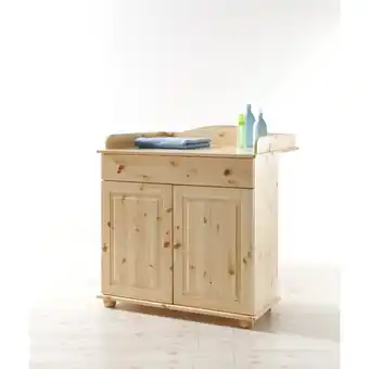 Netto Marken-Discount TiCAA Baby Wickelkommode Adam Kiefer Natur Angebot