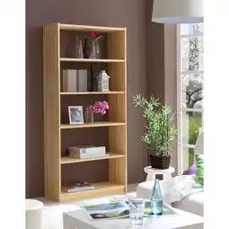 Netto Marken-Discount TiCAA Standregal Bücherregal Kiefer Natur H179cm Angebot
