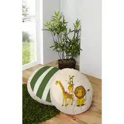 Netto Marken-Discount TiCAA Rundes Kissen-Set für Kinderzimmer 2-teilig Angebot