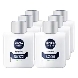 Netto Marken-Discount NIVEA MEN Aftershave Balsam Sensitive 100 ml, 6er Pack Angebot