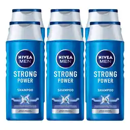 Netto Marken-Discount NIVEA Pflegeshampoo Strong Power 250 ml, 6er Pack Angebot