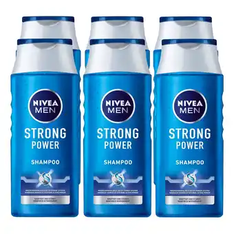 Netto Marken-Discount NIVEA Pflegeshampoo Strong Power 250 ml, 6er Pack Angebot