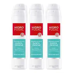 Netto Marken-Discount HIDROFUGAL Duschfrische Deo Spray 150 ml, 6er Pack Angebot