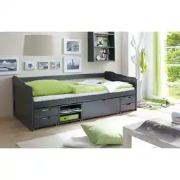Netto Marken-Discount TiCAA Sofabett Funktionsbett Gästebett Marlies Kiefer Grau Angebot