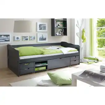 Netto Marken-Discount TiCAA Sofabett Funktionsbett Gästebett Marlies Kiefer Grau Angebot
