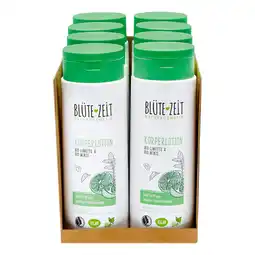 Netto Marken-Discount BLÜTE-ZEIT Körperlotion Bio-Limette & Bio-Minze 250 ml, 8er Pack Angebot