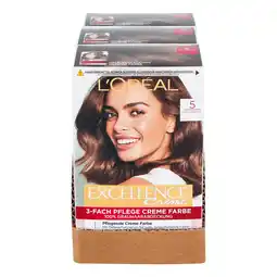 Netto Marken-Discount L'Oreal Excellence hellbraun, 3er Pack Angebot