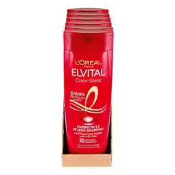Netto Marken-Discount L'Oreal Elvital Spülung Color-Glanz 250 ml, 6er Pack Angebot