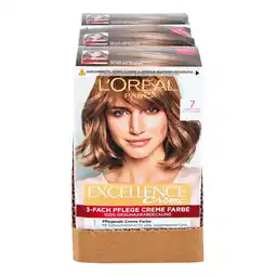 Netto Marken-Discount L'Oreal Excellence mittelblond Stück, 3er Pack Angebot