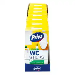 Netto Marken-Discount Priva WC-Duftstein Zitrone 160 g, 7er Pack Angebot