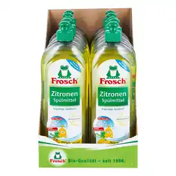 Netto Marken-Discount Frosch Spülmittel Zitrone 750 ml, 10er Pack Angebot