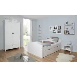 Netto Marken-Discount TiCAA Doppelbett Leni 140x200 mit 2er Schubkästen Angebot