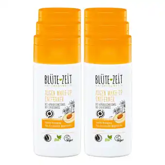 Netto Marken-Discount BLÜTE-ZEIT Augen Make-up Entferner 100 ml, 6er Pack Angebot