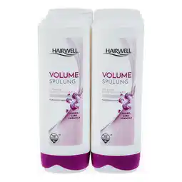 Netto Marken-Discount Hairwell Spülung Volumen 300 ml, 8er Pack Angebot