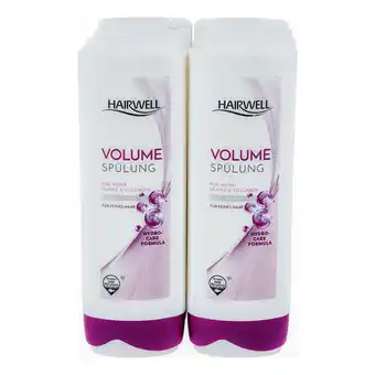 Netto Marken-Discount Hairwell Spülung Volumen 300 ml, 8er Pack Angebot