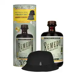 Netto Marken-Discount Remedy Pineapple Bucket Hat Geschenkbox 40,0 % vol 0,7 Liter Angebot