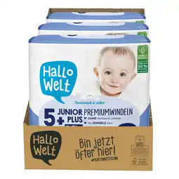 Netto Marken-Discount Hallo Welt Windeln Gr. 5+ Junior 34 Stück, 3er Pack Angebot