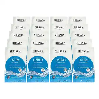 Netto Marken-Discount Shisara Tuchmaske Hydro 1 Stück, 20er Pack Angebot