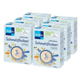 Netto Marken-Discount Kölln Bio Schmelzflocken ab 5. Monat 250 g, 6er Pack Angebot