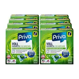 Netto Marken-Discount Priva Triple Vollwaschmittel 3-in-1 Caps 22 WL, 8er Pack Angebot