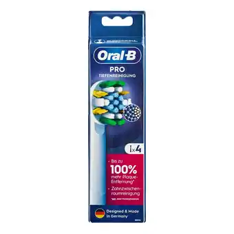 Netto Marken-Discount Oral-B Aufsteckbürsten Pro Tiefenreinigung 4 Stück Angebot