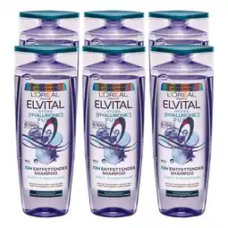 Netto Marken-Discount L'Oreal Elvital Shampoo Hyaluronic Pure 300 ml, 6er Pack Angebot