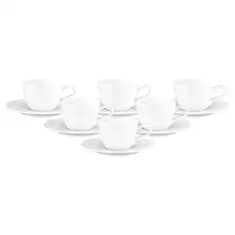 Netto Marken-Discount Seltmann Weiden Kaffeetassen mit Untertassen Nori Home 240 ml 6er Set Angebot