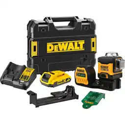 Netto Marken-Discount DeWalt Kreuzlinienlaser Akku-Multilinienlaser 3x360° DCE089D1G18-QW, 18Volt Angebot