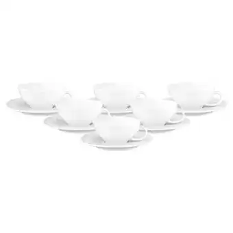 Netto Marken-Discount Seltmann Weiden Teetassen mit Untertassen Nori Home 140 ml 6er Set Angebot
