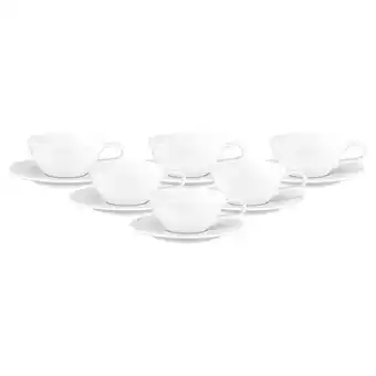 Netto Marken-Discount Seltmann Weiden Teetassen mit Untertassen Nori Home 280 ml 6er Set Angebot