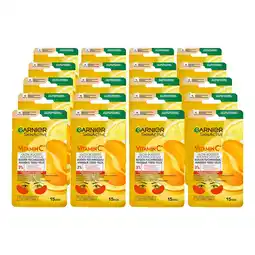 Netto Marken-Discount Garnier Augen Tuchmaske Vitamin C 5 g, 20er Pack Angebot