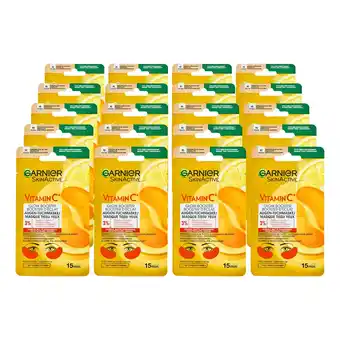Netto Marken-Discount Garnier Augen Tuchmaske Vitamin C 5 g, 20er Pack Angebot