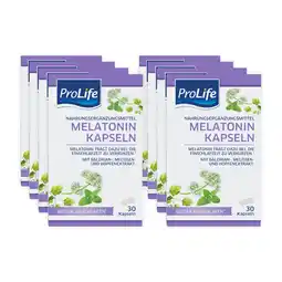 Netto Marken-Discount ProLife Melatonin Kapseln 13,65 g, 8er Pack Angebot