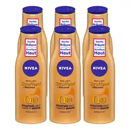 Netto Marken-Discount NIVEA Body Lotion Q10 straffend + bräunend 200 ml, 6er Pack Angebot