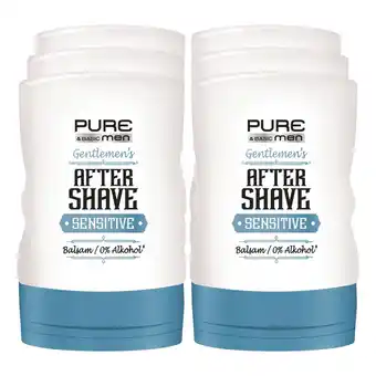 Netto Marken-Discount Pure & Basic Aftershave Balsam Sensitiv 100 ml, 6er Pack Angebot