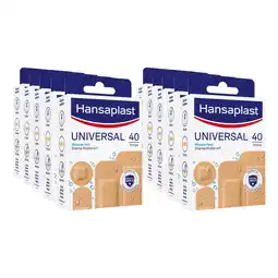 Netto Marken-Discount Hansaplast Pflaster Universal Strips 40 Stück, 10er Pack Angebot