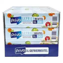 Netto Marken-Discount Priva Gefrierbeutel 100 Stück 1 Liter, 21er Pack Angebot
