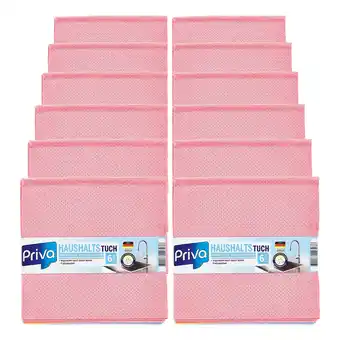 Netto Marken-Discount Priva Haushaltstücher 6 Stück, 12er Pack Angebot