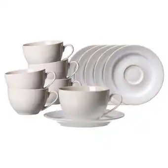Netto Marken-Discount Ritzenhoff & Breker Kaffeetassen mit Untertassen Laredo 220 ml 6er Set Angebot