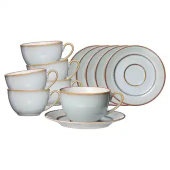 Netto Marken-Discount Ritzenhoff & Breker Kaffeetassen mit Untertassen Portofino 220 ml 6er Set Angebot