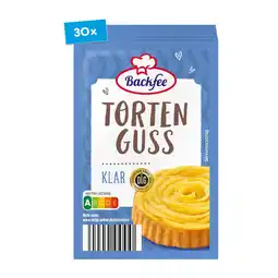Netto Marken-Discount Backfee Tortenguss klar für 6 x 250 ml Flüssigkeit, 30er Pack Angebot