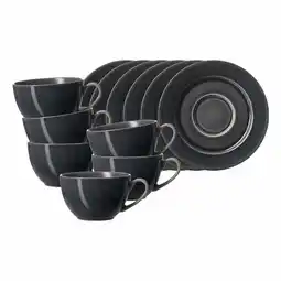 Netto Marken-Discount Ritzenhoff & Breker Kaffeetassen mit Untertassen Toledo 220 ml 6er Set Angebot