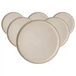 Netto Marken-Discount Ritzenhoff & Breker Speiseteller Olivia ø 26,5 cm 6er Set Angebot