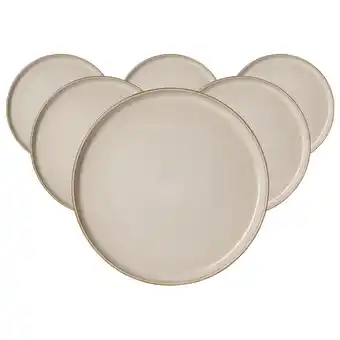 Netto Marken-Discount Ritzenhoff & Breker Speiseteller Olivia ø 26,5 cm 6er Set Angebot