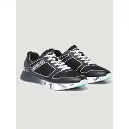 Netto Marken-Discount BIKKEMBERGS Schuhe Sneaker Flavio Logo Applikation und verstärkter Ferse Angebot