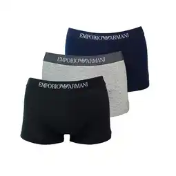 Netto Marken-Discount Emporio Armani Unterwäsche 3er Pack Trunk Unterhosen Herrenshorts Angebot