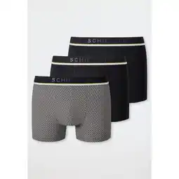 Netto Marken-Discount Schiesser Boxershorts Unterhosen im 3 Pack mit Logo-Webgummibund Angebot